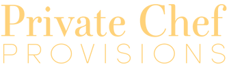 Private Chef Provisions