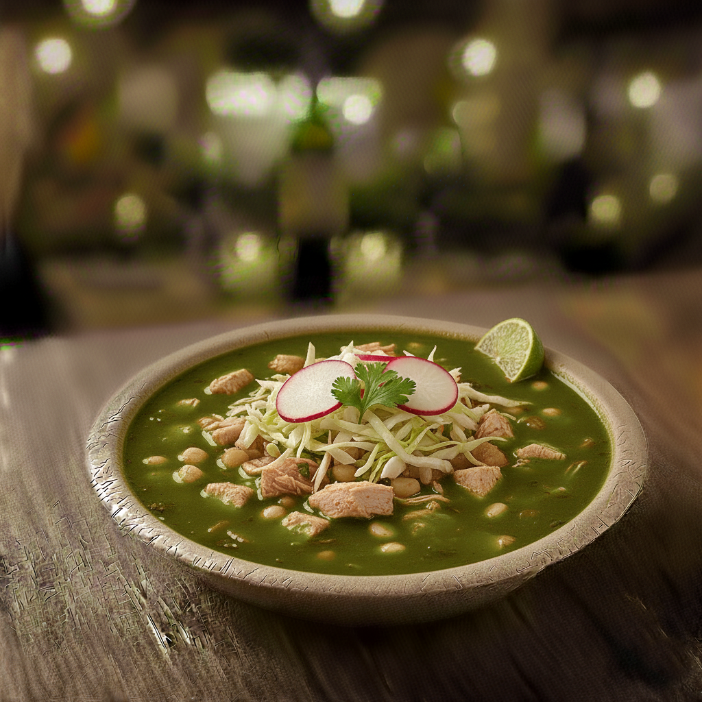Green Pork Pozole