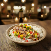 Lime Chicken with Avocado Mango Salsa