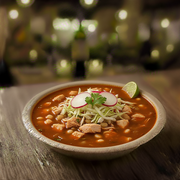 Red Chicken Pozole